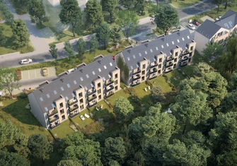 Byty Borovského - construction has started