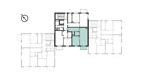 VS.B.2.2 Position of the apartment on the floor